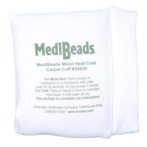 MediBeads Moist Heat/Cold Carpal Cuff, moist heat therapy, carpal tunnel relief, heat/cold therapy, wrist pain relief, moist heat