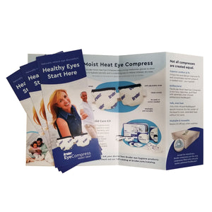 BRUDER Moist Heat Eye Compress Patient Brochures (25)